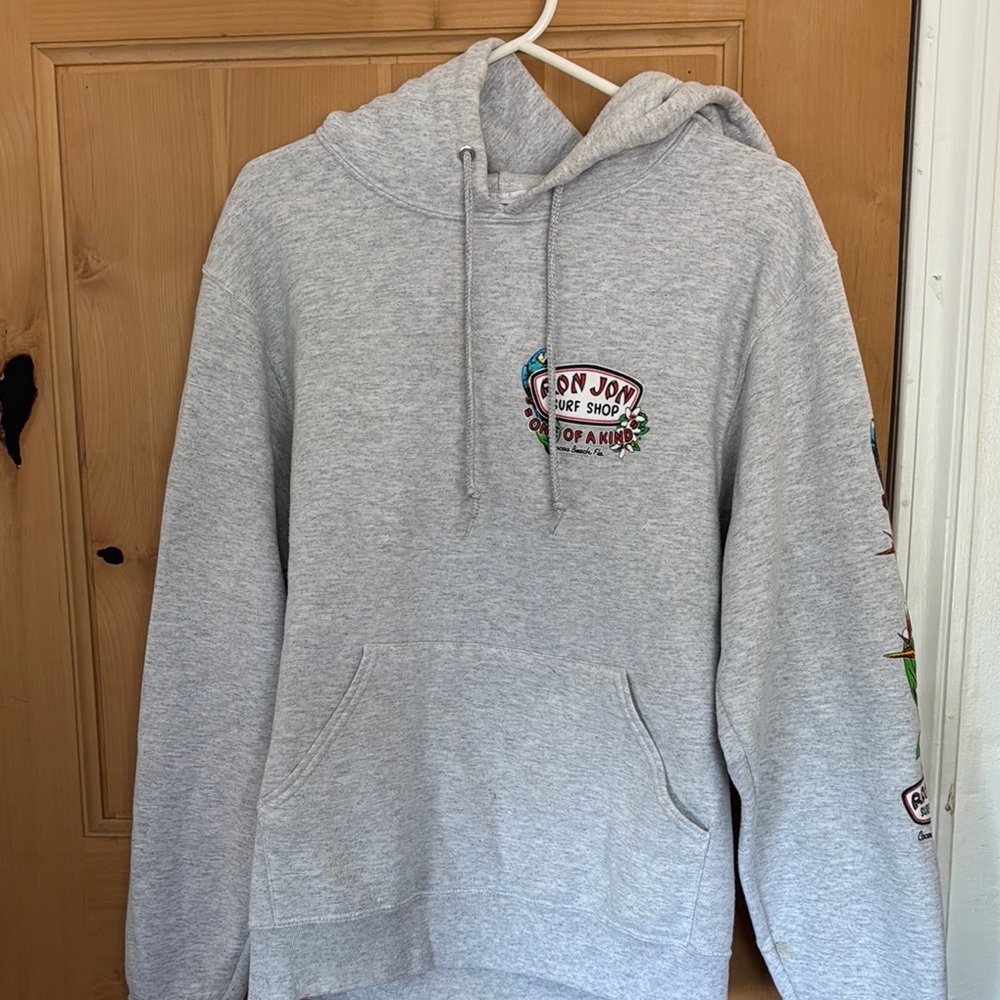 Ron Jon Gray Hoodie